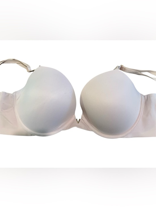 Victoria's Secret Other - Victoria’s Secret Pink/Nude Push Up Bra with Gold V Accent 38D